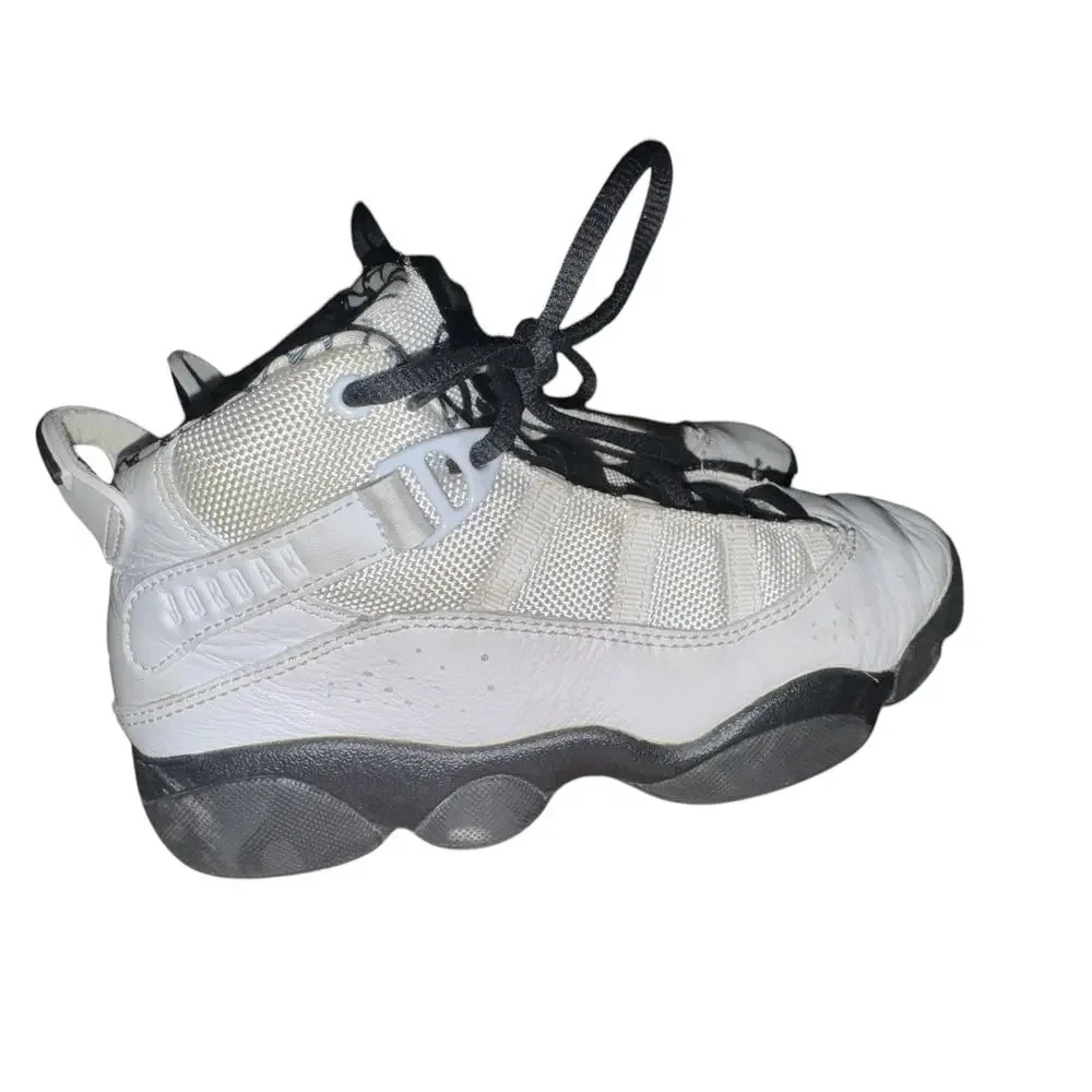 Nike‎ air Jordan 6 rings white boys shoes sz 2y